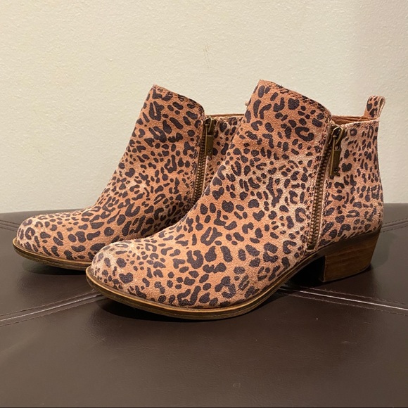 Lucky Brand Shoes - Lucky Brand Basel Bootie, Leopard, size 5